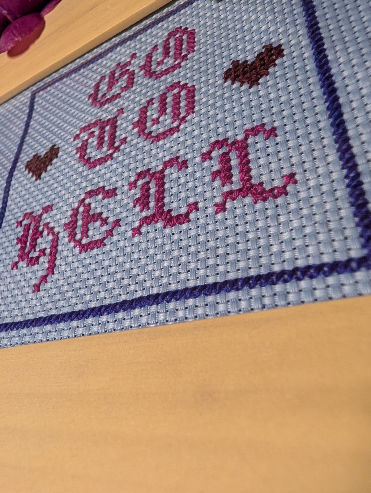Go to Hell Pattern - Beginner Friendly Cross Stitch
