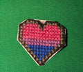 Pride Flag Heart Patches