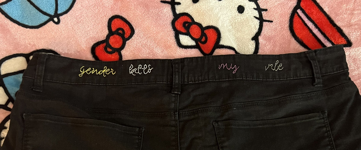 "Non-bee-nary" Pride Shorts