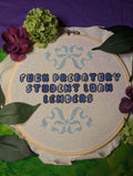 Fuck Predatory Student Loan Lenders Wall Hanging